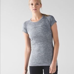 lululemon grey swifty tech short sleeve